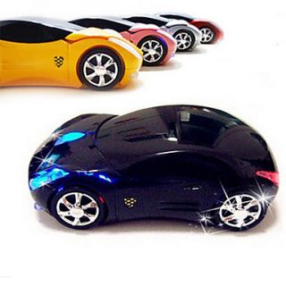 2.4G Wireless Super Car Pattern Optical Mouse