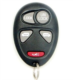 2002 Pontiac Montana Keyless Entry Remote w/2 Power Side Doors