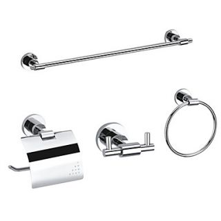 Bathroom Accessory Sets Include Towel Bar,Toilet Roll Holder,Robe Hook and Towel Ring