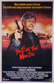 The Evil That Men Do (Rolled) Movie Poster