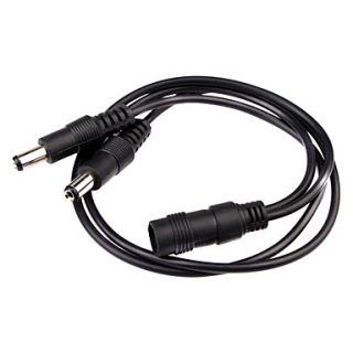 5.5mm One to Double DC Power Supply Splitter Cable