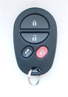 2004 Toyota Solara Keyless Entry Remote   Used