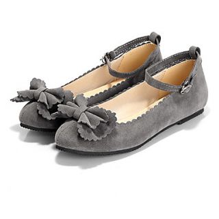 New Fashion Top Quality PU Upper Non slip Bowknot Flat (More Colors)