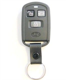 2003 Hyundai Sonata Keyless Entry Remote   Used