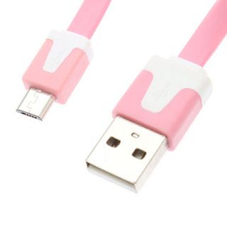 USB Sync and Charge Cable for Samsung Mobile Phone (Assorted Colors,0.2M)