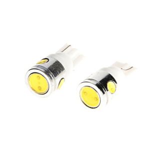 2.5W High Power White 4 SMD LED Side Wedge Light for Motorcycle 2PCs