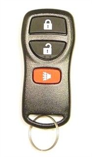 2005 Nissan Pathfinder Keyless Entry Remote