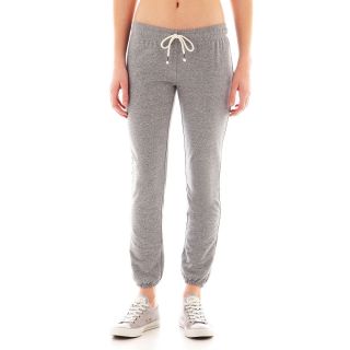 City Streets Cropped Sweatpants, Gray, Womens