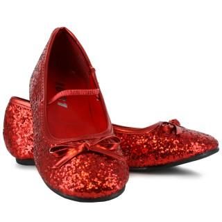 Sparkle Ballerina Shoes (Red) Child
