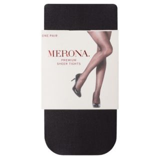 Merona Opaque Womens Tights   Black M/L