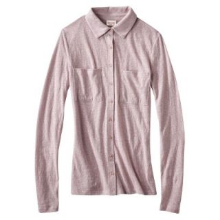 Mossimo Supply Co. Juniors Knit Equipment Shirt   Pink M(7 9)