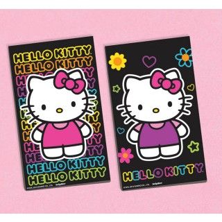 Hello Kitty Tween Black Paper Notepads