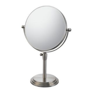 8 Vanity Mirror Classic Adjustable Vanity Mirror 7.75 Brushed Nickel