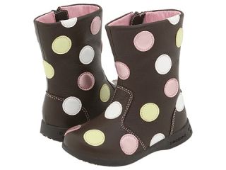 pediped Giselle Boot Flex Girls Shoes (Brown)