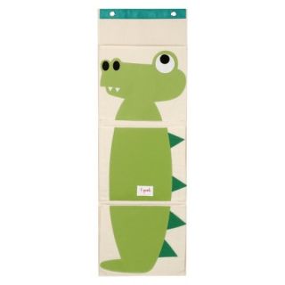 Crocodile 3 Pocket Hanging Organizer by 3 Sprouts