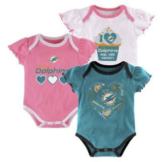 NFL Girls 3 Pack Dolphins 0 3 M