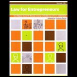 Law for Entrepreneurs, Volume 1.0.1 (B and W)