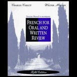 French for Oral and Written Review (Study Guide)