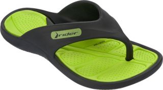 Boys Rider Cape V   Black/Green Sandals