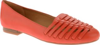 Womens Nine West Liam   Orange Leather Slip on Shoes