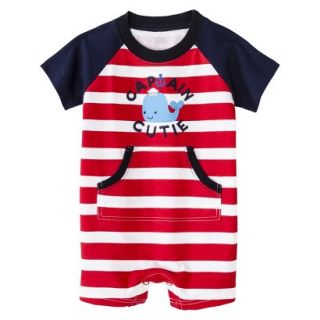 Just One YouMade by Carters Newborn Boys Jumpsuit   Red/White 6 M