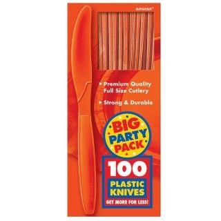Orange Peel Big Party Pack Knives