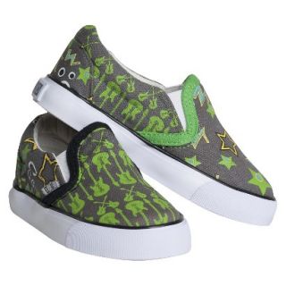 Boys Xolo Shoes Rocker Boy Twin Gore Canvas Sneakers   Gray 5