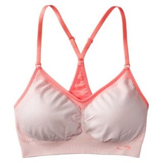 C9 by Champion Womens Seamless Bra With Removable Pads   Sunset S