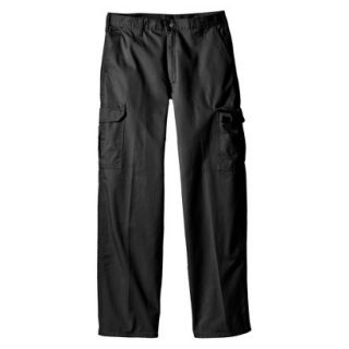 Dickies Mens Loose Fit Cargo Work Pants   Black 34x34