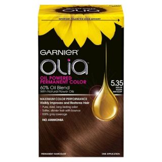 Garnier Olia Oil Powered Permanent Haircolor   5.35 Medium Golden Mahogany
