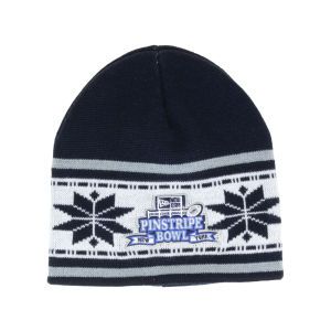 New Era 2013 Pinstripe Bowl Striped Snowflake Beanie