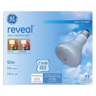 GE R30 Reveal Floodlight 65W   2 Pack