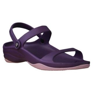 USADawgs Plum / Lilac Premium Womens 3 Strap Sandal   10