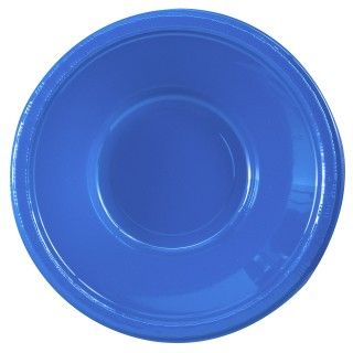 True Blue (Blue) Plastic Bowls