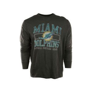 Miami Dolphins 47 Brand NFL Logo Scrum Long Sleeve T Shirt