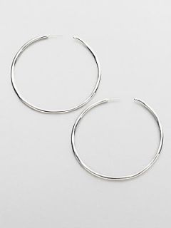 IPPOLITA Sterling Silver Hoop Earrings/2.6   Silver