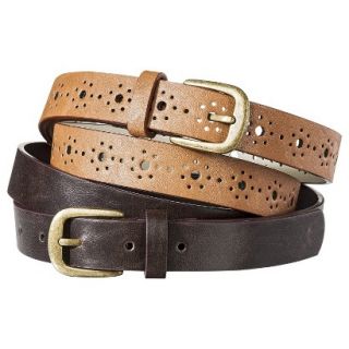 MOSSIMO SUPPLY CO. Brown Belt   L