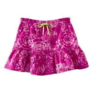 Girls Swim Cover Up Skirt   Pink XL