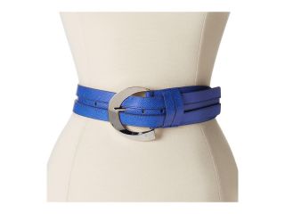 Lodis Accessories Greenbrae Faux Triple Wrap Pant Belt Womens Belts (Blue)