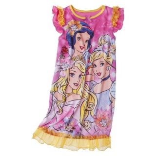 Disney Princess Girls Sleep Gown   Pink L