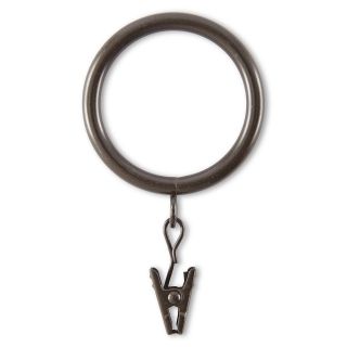 JCP Home Collection  Home Set of 14 Clip Rings, Dark Bronze Finsh