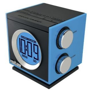 SDI Technologies Retro Dual Alarm Clock Radio   Blue (RT205L)