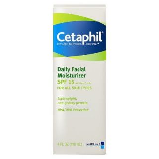 Cetaphil Daily Facial Moisturizer, SPF 15, Fragrance Free   4 fl oz