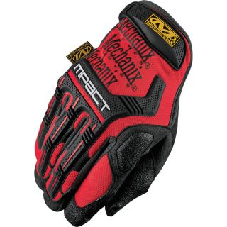 Mechanix Wear M Pact Glove   Red, Small, Model MPT 02