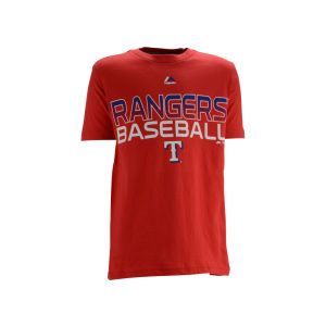 Texas Rangers Majestic MLB Youth Game Winning T Shirt