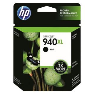 HP 940XL Officejet Printer Ink Cartridge   Black