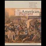 American Pageant, Vol 1 to 1877
