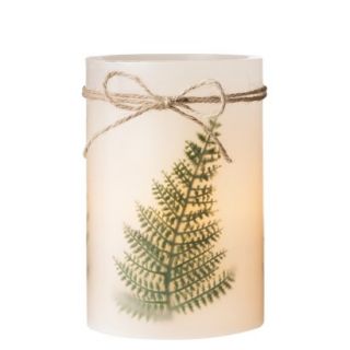 Smith & Hawken LED Candle with 4 Hour Timer Freesia Scent 4x6