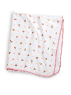 Ralph Lauren Layettes Reversible Blanket   Pink
