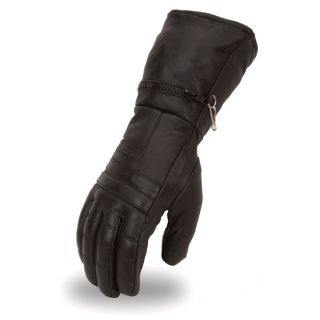 First Classics Mens High Performance Motorcycle Gloves   Black, Large, Model